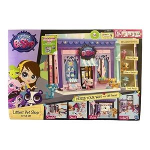Littlest Pet Shop Say Ahh to the Spa™* Style Set New 135 pieces Big Set